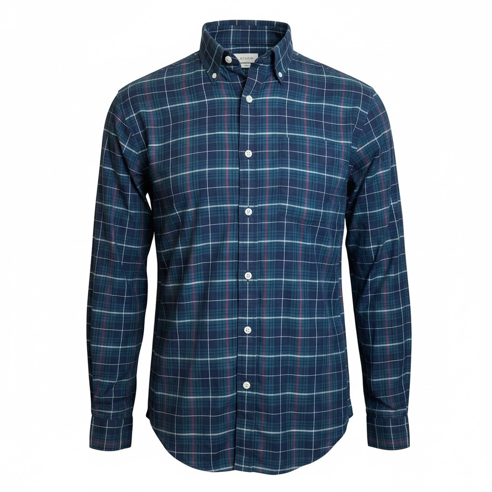 Banana Republic Blue Plaid Shirt